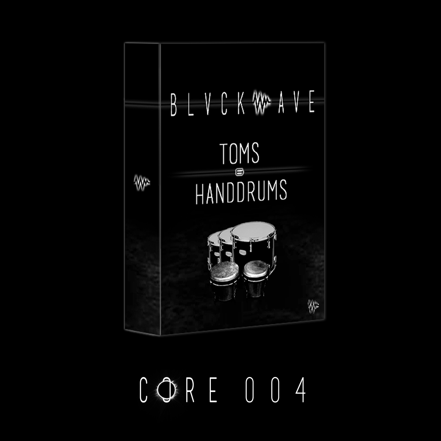 BLVCKWAVE 004 - TOMS & HANDDRUMS