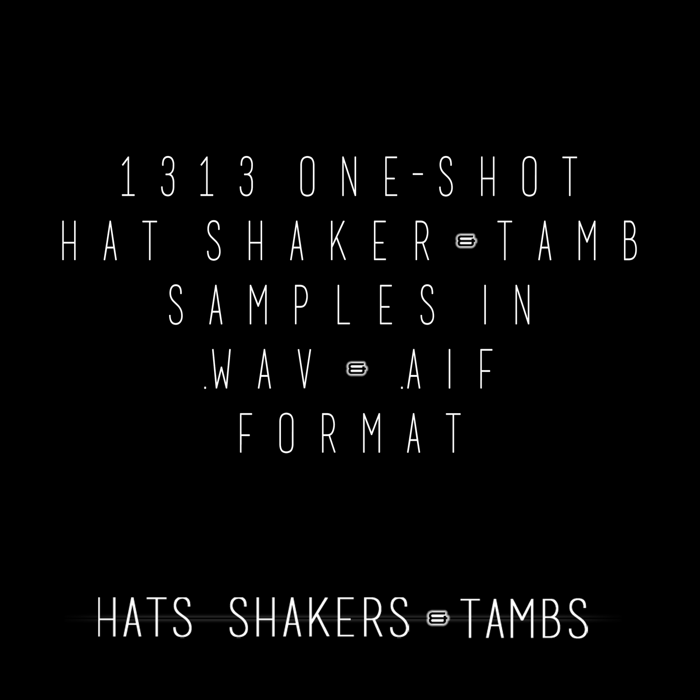 BLVCKWAVE 003 - HATS SHAKERS & TAMBS