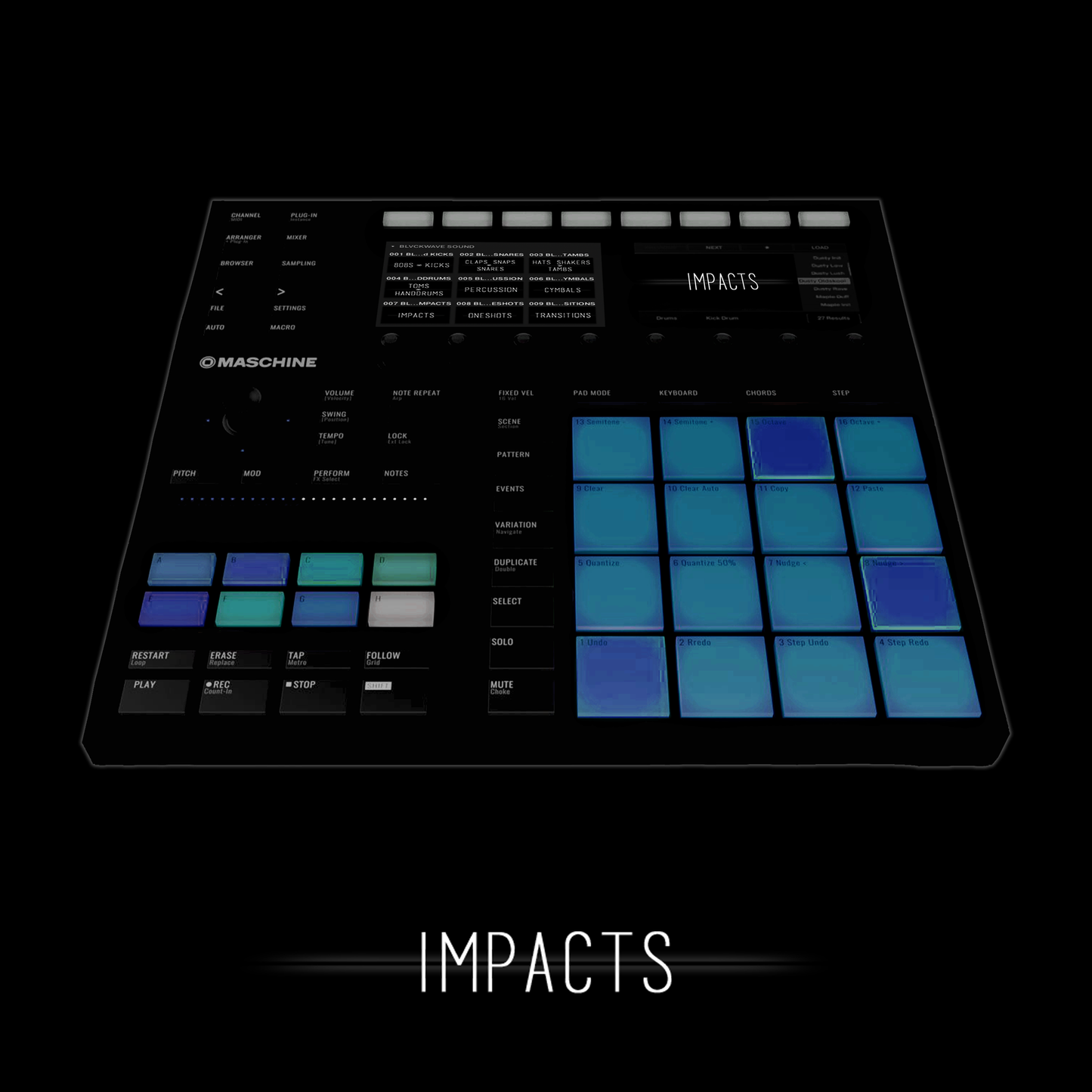 BLVCKWAVE 007 - IMPACTS