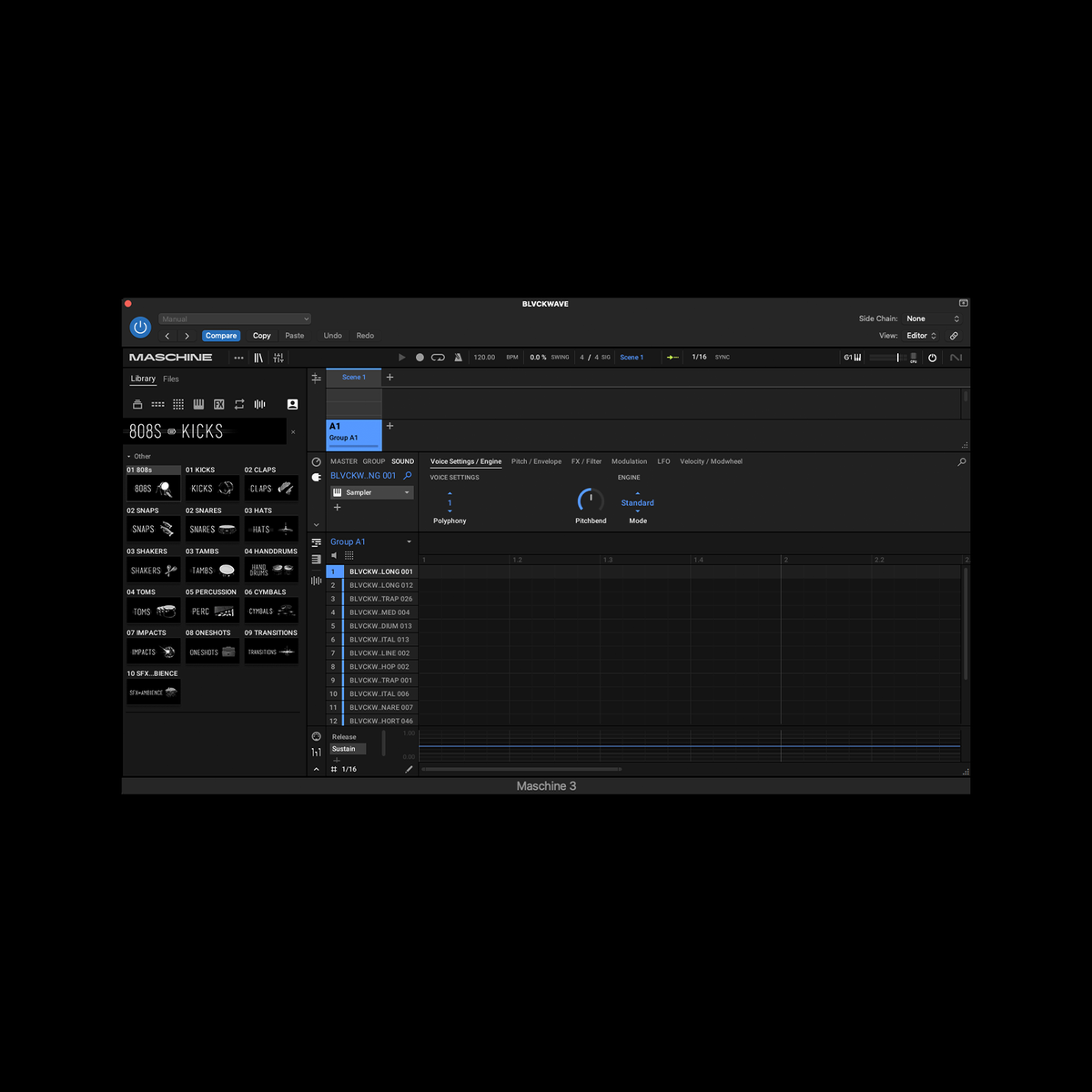 BLVCKWAVE FREE MASCHINE & KOMPLETE KONTROL ART
