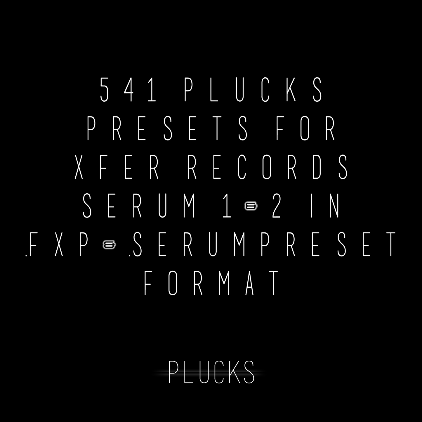 BLVCKWAVE SERUM - 005 PLUCKS