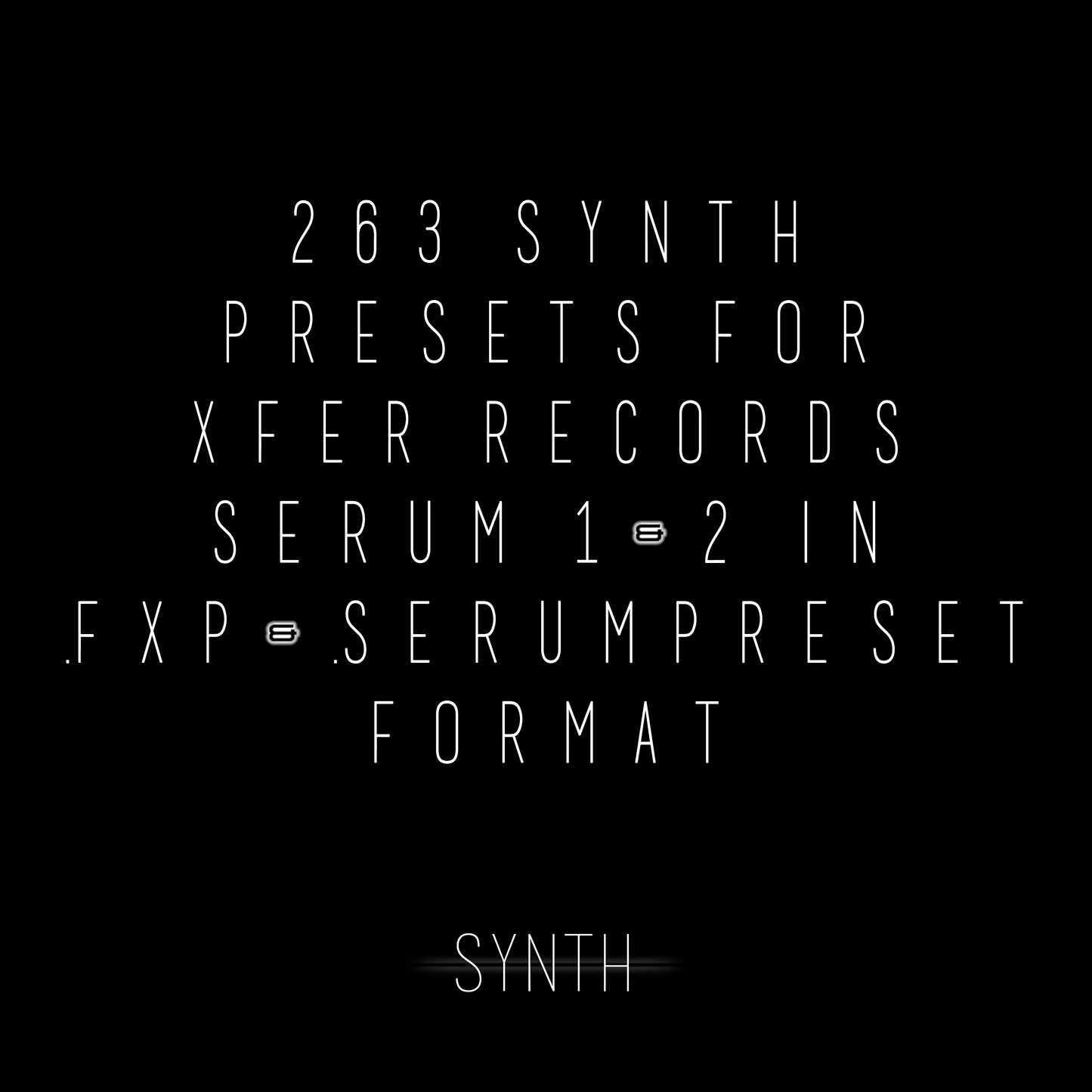 BLVCKWAVE SERUM - 006 SYNTH