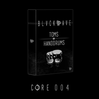 BLVCKWAVE 004 - TOMS & HANDDRUMS