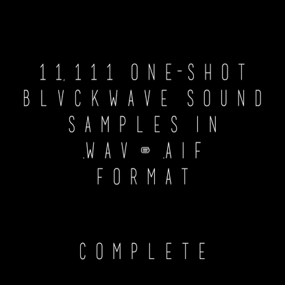 BLVCKWAVE CORE - COMPLETE