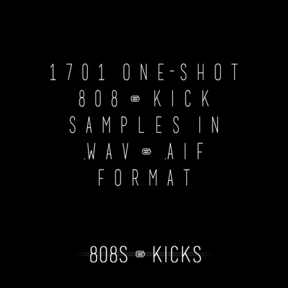 BLVCKWAVE 001 - 808s & KICKS
