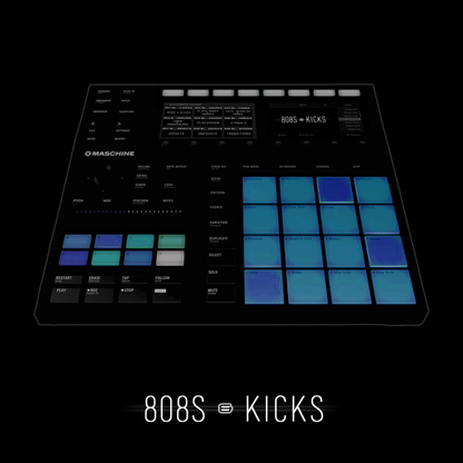 BLVCKWAVE 001 - 808s & KICKS