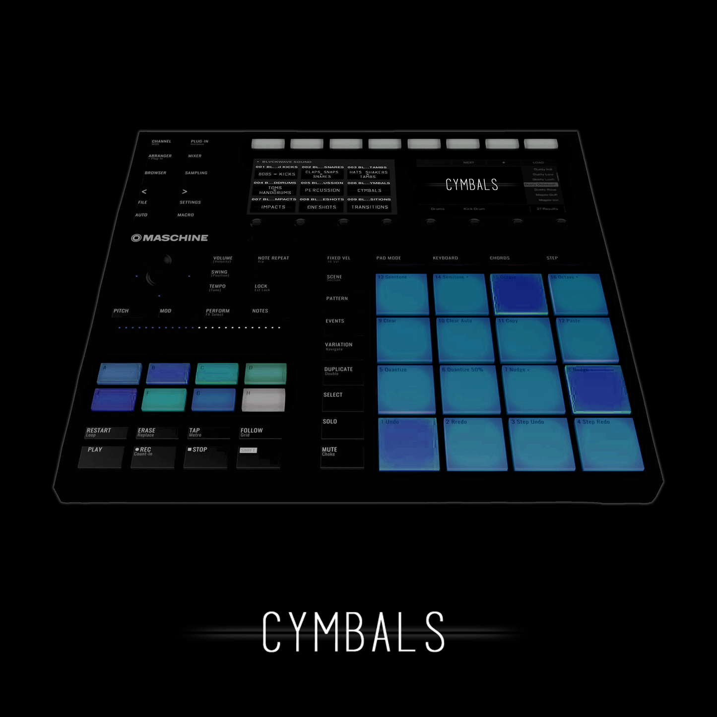 BLVCKWAVE 006 - CYMBALS