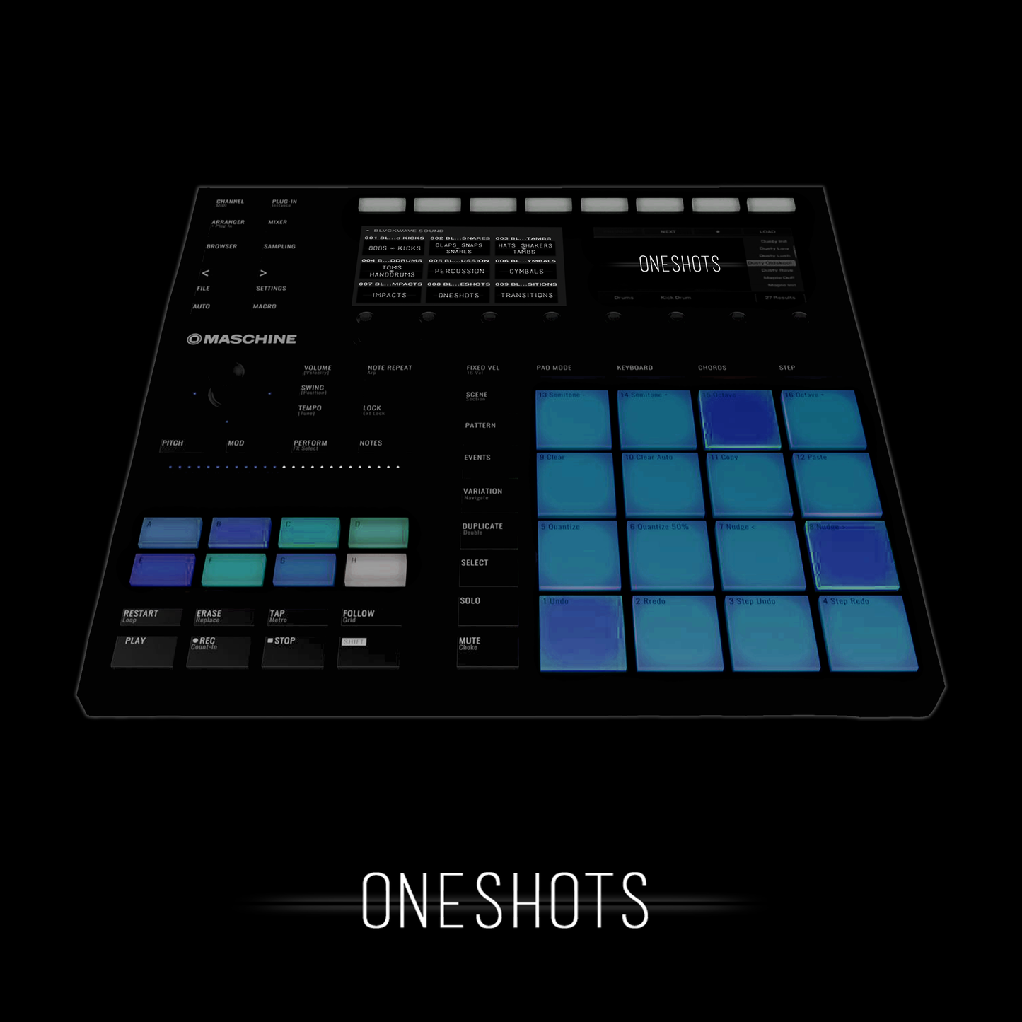 BLVCKWAVE 008 - ONESHOTS