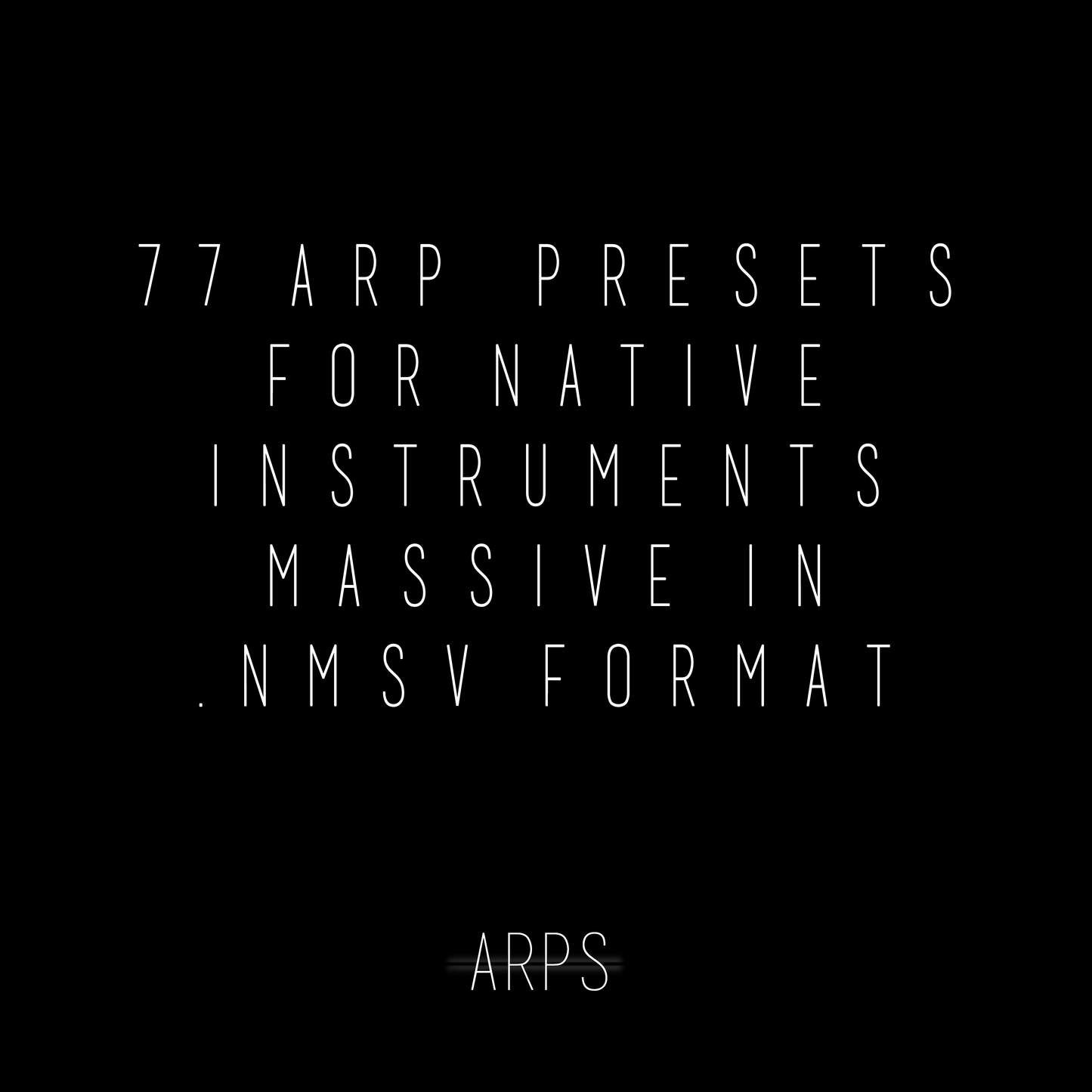 BLVCKWAVE MASSIVE - 001 ARPS