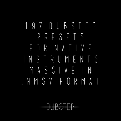 BLVCKWAVE MASSIVE - 004 DUBSTEP