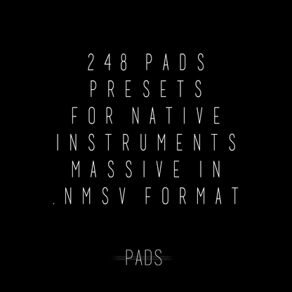 BLVCKWAVE MASSIVE - 008 PADS