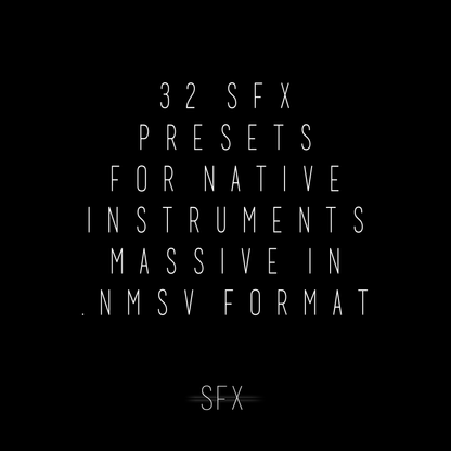 BLVCKWAVE MASSIVE - 011 SFX