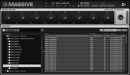 BLVCKWAVE MASSIVE - 010 PERC