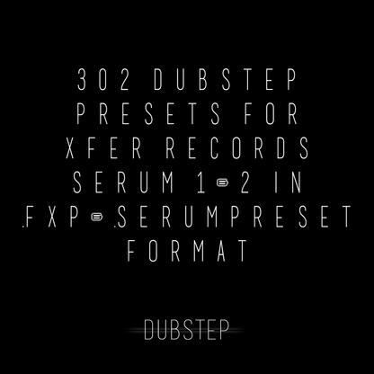 BLVCKWAVE SERUM - 004 DUBSTEP
