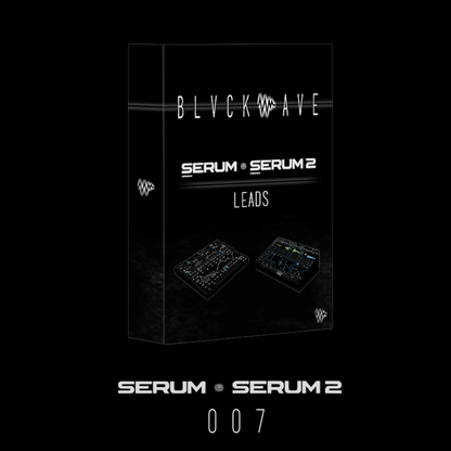 BLVCKWAVE SERUM - 007 LEADS