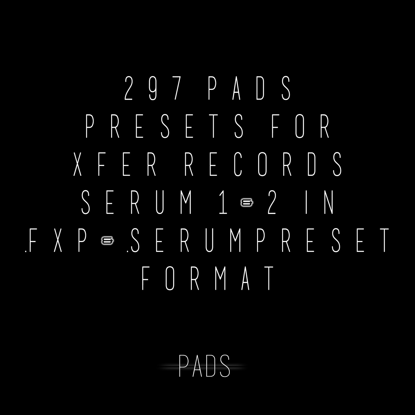 BLVCKWAVE SERUM - 008 PADS