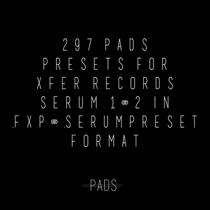 BLVCKWAVE SERUM - 008 PADS