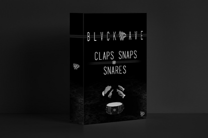 BLVCKWAVE 002 - CLAPS SNAPS & SNARES